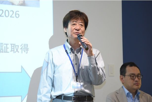 シャープ・スマートライフビジネスグループ Smart Life事業統括部戦略推進部の佐藤浩司さん 撮影：ソムタム田井