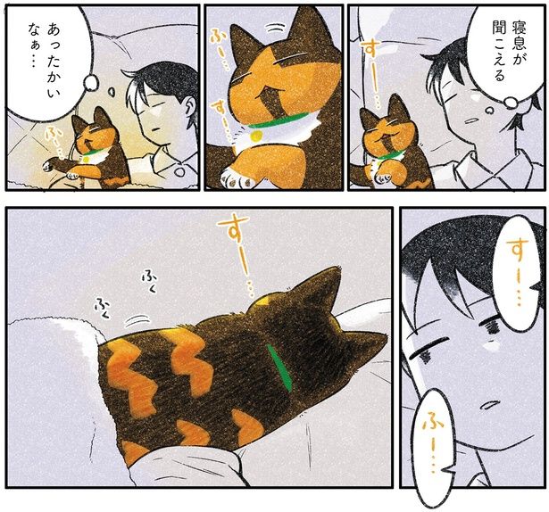 寝息が聞こえる （C）ふじひと／KADOKAWA