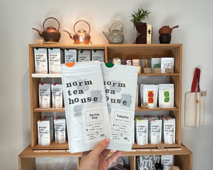 norm tea house 店内