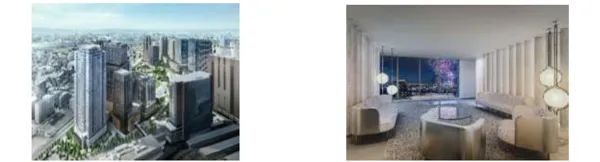 グラングリーン大阪 THE SOUTH RESIDENCEの完成予想イメージ