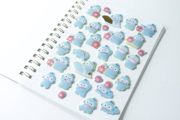 ダイソーのぷくっとシール ハンギョドンの使用例2