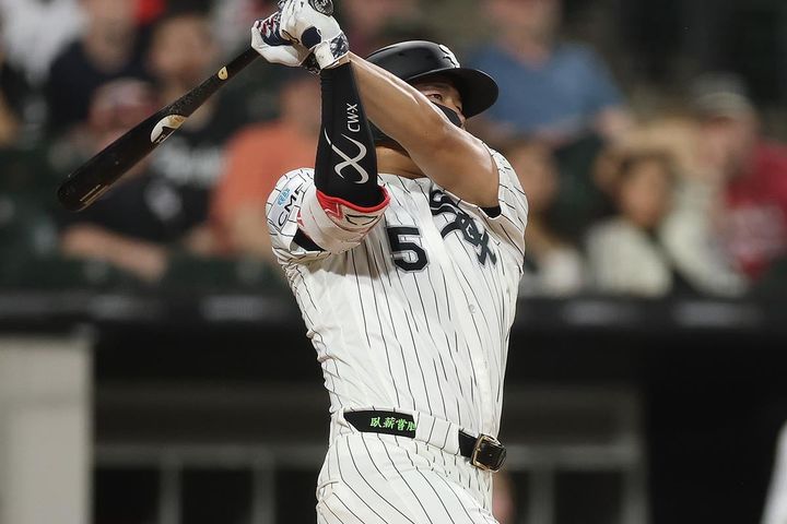 ホワイトソックスの村上宗隆（C）Getty Images