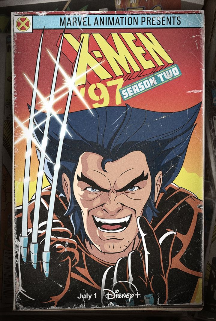 アニメシリーズ『X-Men'97』シーズン2 US版キービジュアル （C）2026 Marvel width=