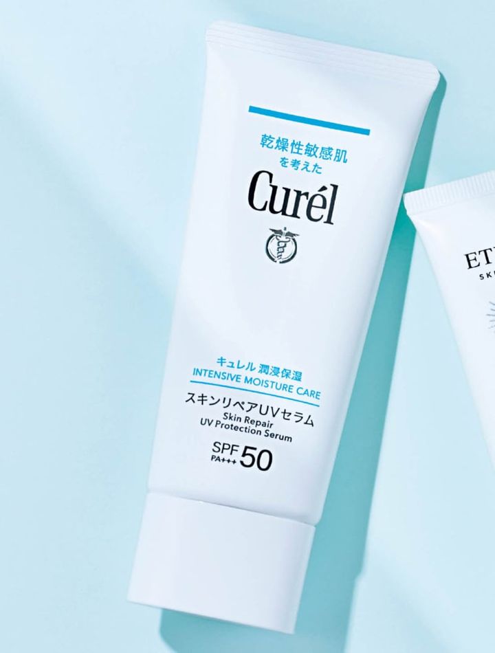 キュレル 潤浸保湿 スキンリペアUVセラムSPF50・PA+++ 60g ￥2,200〈編集部調べ〉（花王）