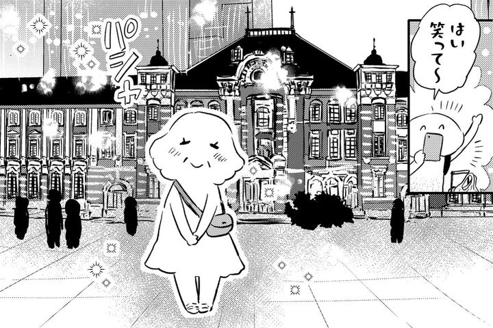 母は小鳥みたいだった——東京駅・丸の内駅舎で天井を見上げた日【コミックエッセイ試し読み＃2】