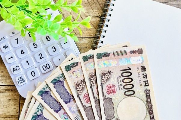 電卓とお金