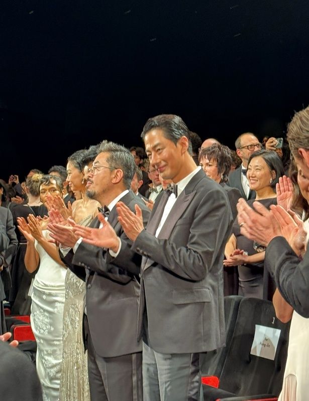 【写真を見る】第79回カンヌ国際映画祭に参加した『HOPE』ナ・ホンジン監督とキャスト陣 写真/平井伊都子