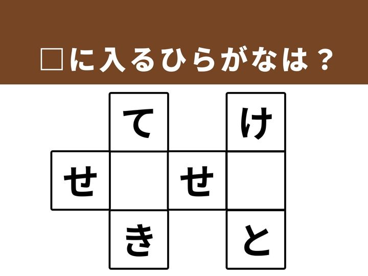 今回は、日々の生活に欠かせない言葉をテーマにしたひらがなパズルです。空欄を埋めてスッキリすることで、思考の柔軟性を高め、脳のトレーニングに繋げましょう。