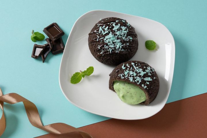 「チョコミントシュー」320円