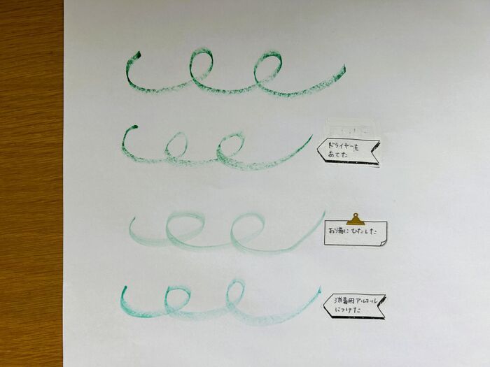 かすれた油性ペンが驚きの
