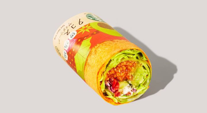 「タコス サラダラップ」530円