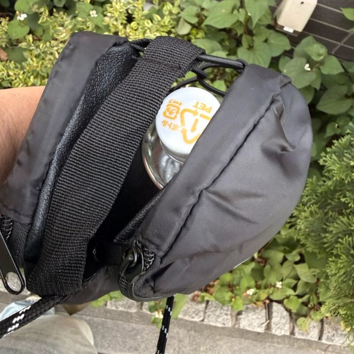 ペットボトルが落ちる心配はなし！