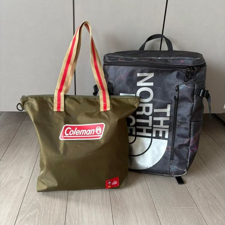 宿泊 サブバックに コールマン トート