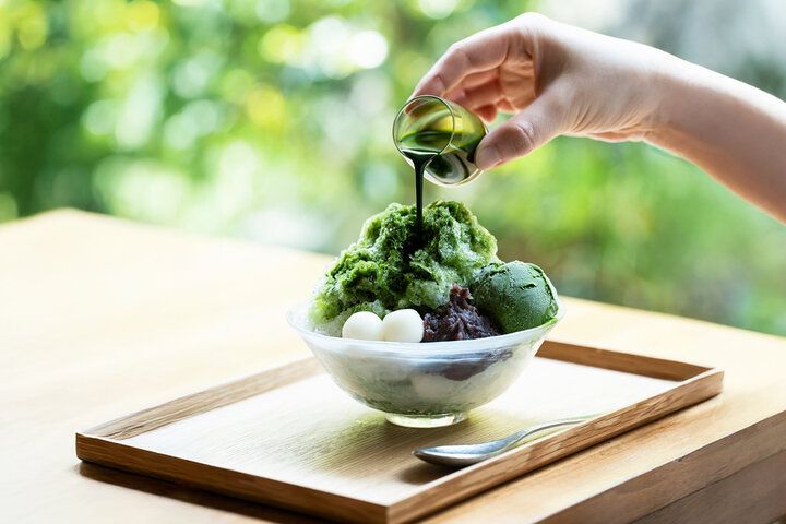 ９月末まで♪ 老舗茶屋で庭園を眺めながら