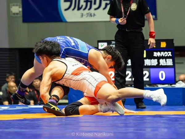 カクシンライフの清岡幸大郎選手が全日本選抜レスリング選手権で優勝！アジア大会へ