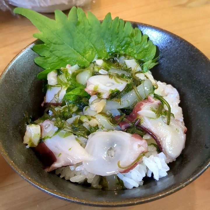 朝市マルシェで買った！手間いらずの海鮮丼の素