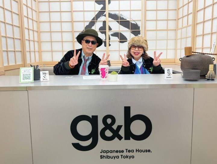 ドリンクの提供ブース