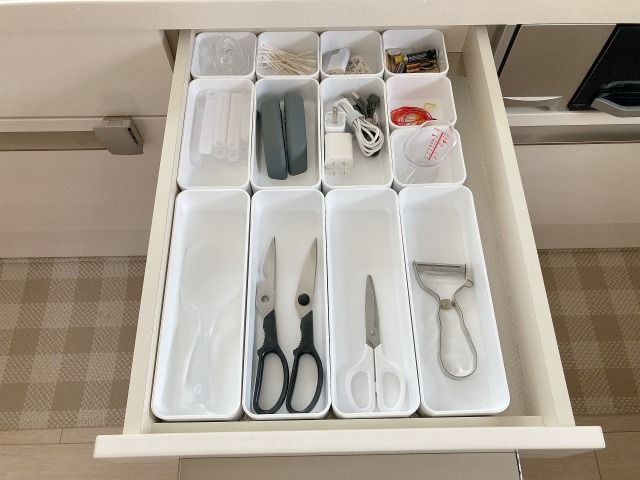 キッチンの引き出し収納
