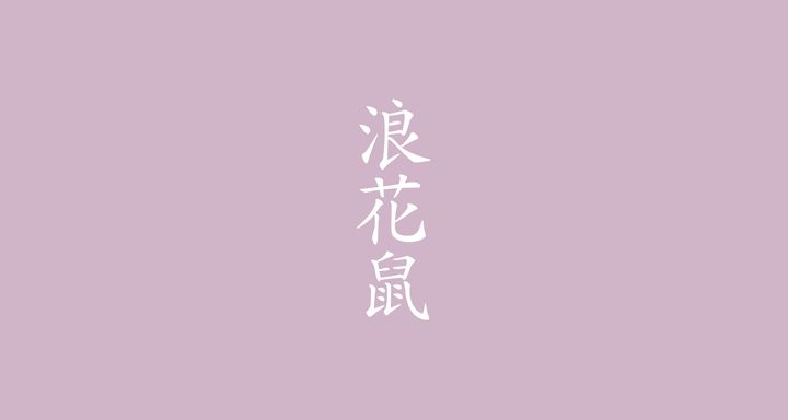 浪花鼠（なにわねず）