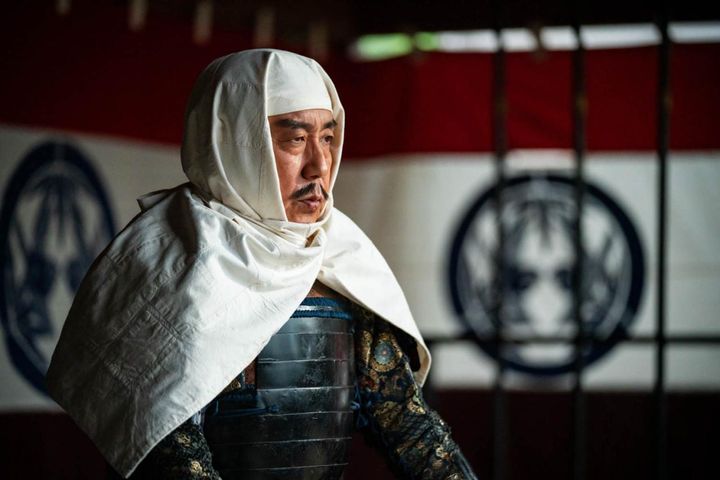 上杉謙信（工藤潤矢）／大河ドラマ「豊臣兄弟！」第19回より ©️NHK
