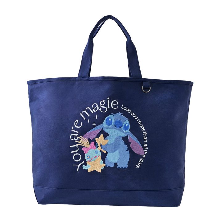 スティッチ＆スクランプ トートバッグ Disney Stitch Day Collection