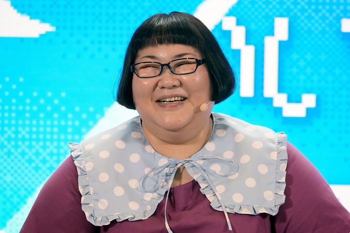 メイプル超合金の安藤なつさん（2026年04月30日、時事通信フォト）