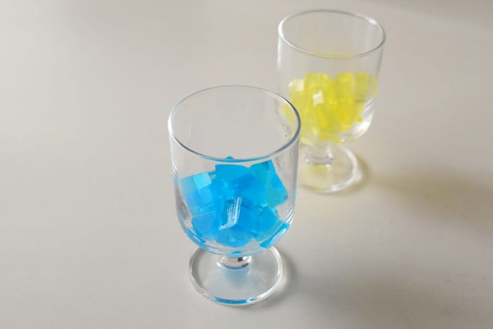 カラフルゼリーのソーダ割り工程画像④