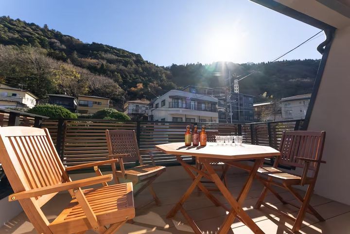 バルコニー／Photo：Airbnb