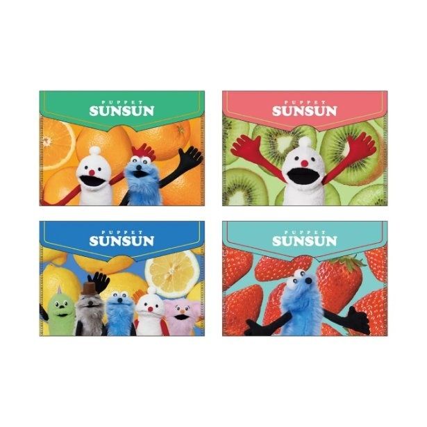 景品のフラットケース (C)PUPPET SUNSUN/PS committee