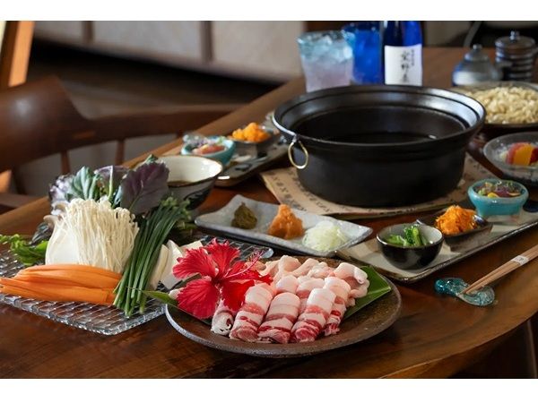 沖縄で味わうフランス料理＆しゃぶしゃぶの贅沢プラン