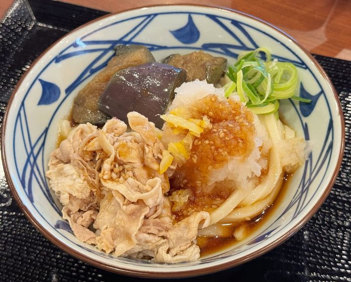 鬼おろし豚しゃぶぶっかけうどん