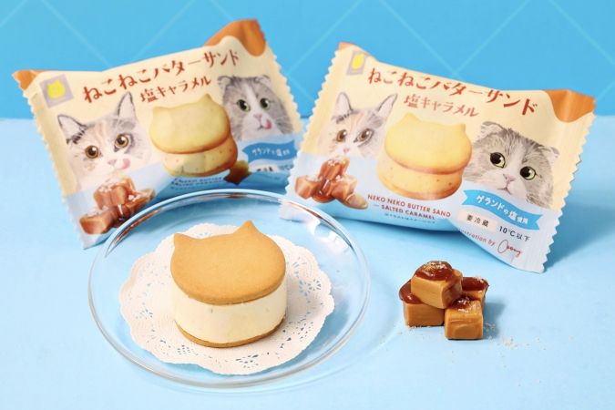 ねこねこ ねこねこバターサンド～塩キャラメル～