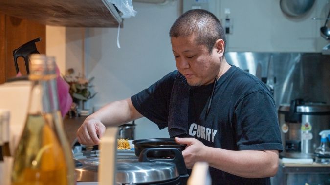 クボカリー薬院店 ビリヤニ堂 久保さん
