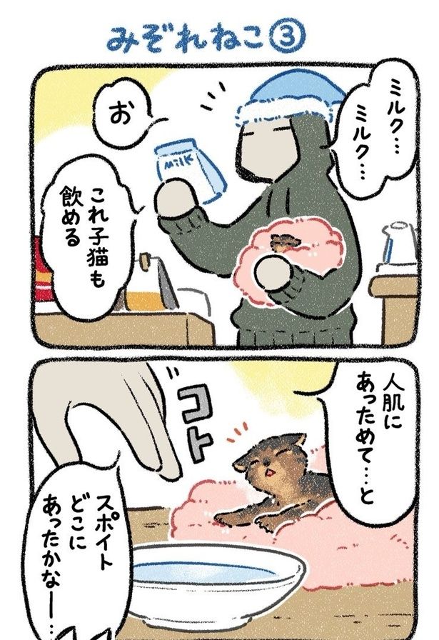 みぞれねこ③01 画像提供：(C)ヨシモフ郎