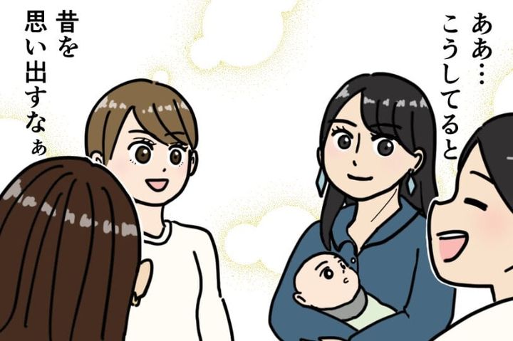 漫画「月日は流れている」のカット（なんたろーさん提供）