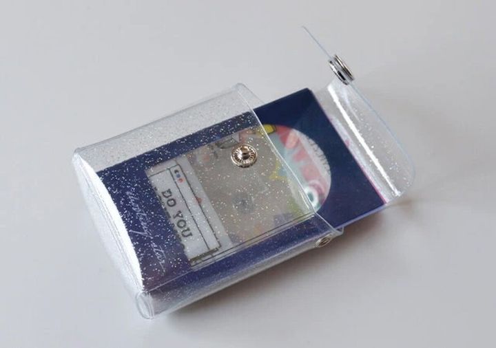 ダイソー チェキ用フォトケース（ボタン付） 使用例