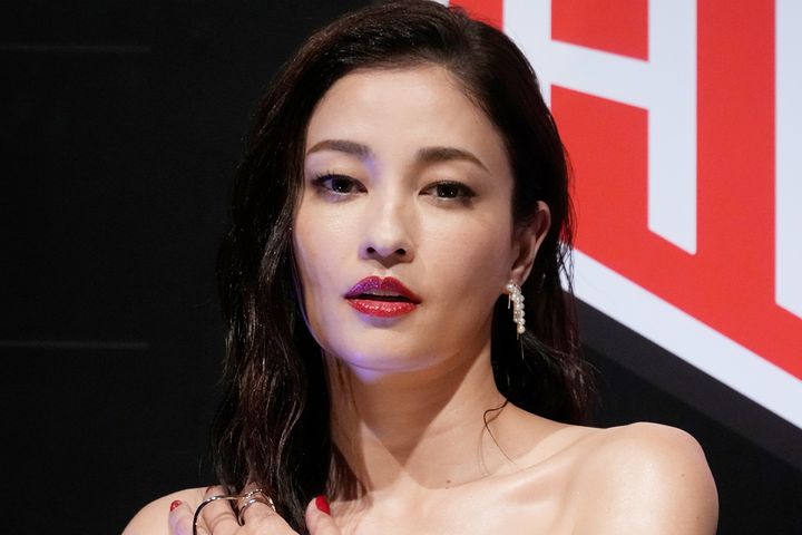 黒木メイサさん（2025年4月2日、時事通信フォト）