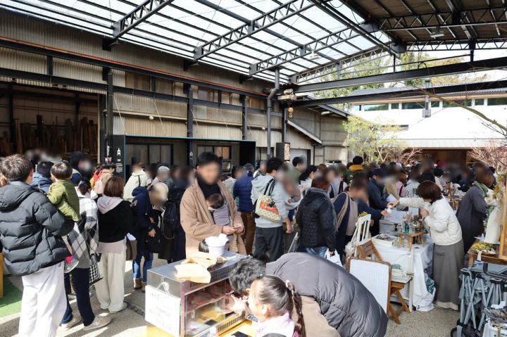 宇治でも人気の大盛況マルシェ（前回の様子）