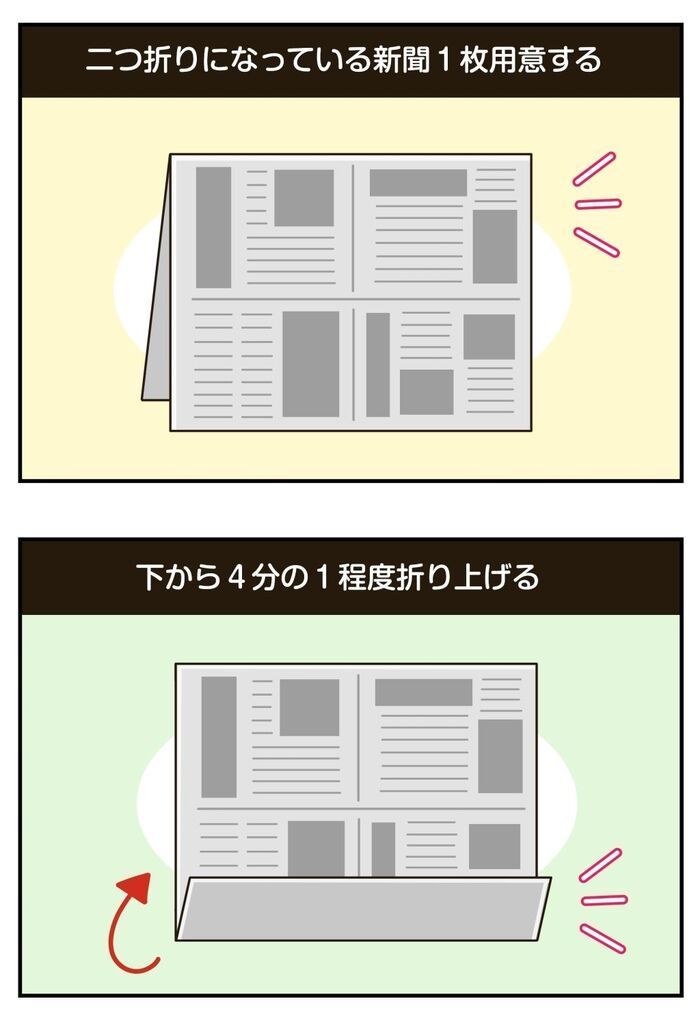 『読み終わった新聞』が大変身！丈夫で使いやすい〈万能袋の作り方〉を知ったらもう手放せない♪