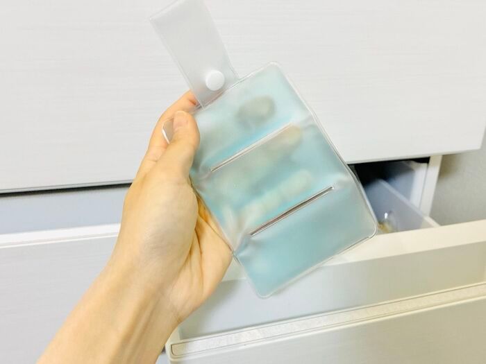 【セリア】ぶら下げる保冷剤が大当たり♡真夏の通勤通学で手放せない！新発想アイテムを見つけた♪