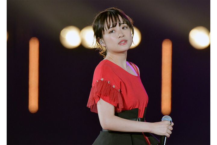 大原櫻子さん（2019年3月30日、時事通信フォト）
