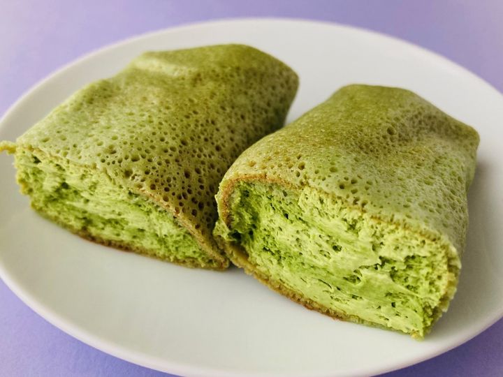 「美味しすぎた！」「本当に抹茶が濃い！」」【ローソン】「Uchi Café×森半 濃い抹茶クレープ」
