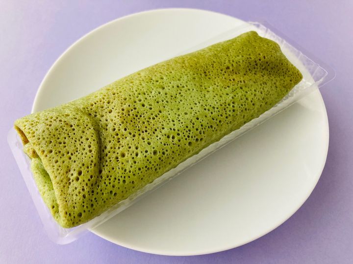 「美味しすぎた！」「本当に抹茶が濃い！」」【ローソン】「Uchi Café×森半 濃い抹茶クレープ」