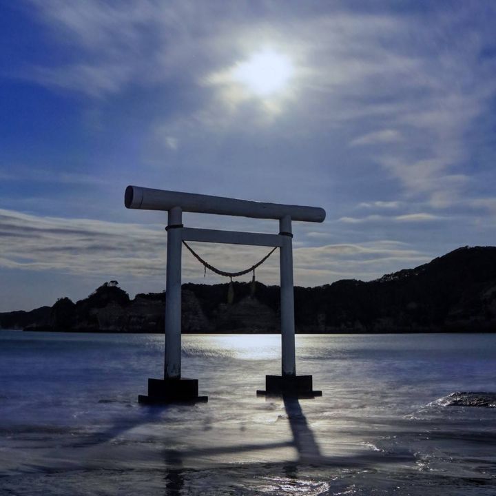 月と鳥居