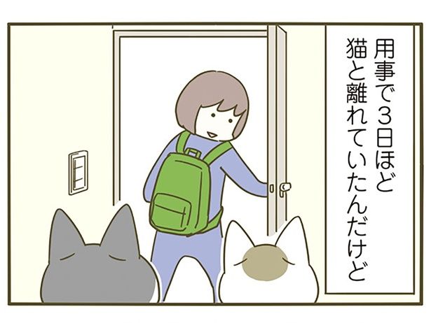 3日ほど離れていたら （C）卵山玉子／KADOKAWA
