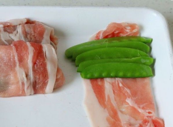 豚肉と絹さや