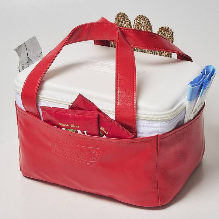Coleman BRAND BOOK #08 保冷バッグ RED