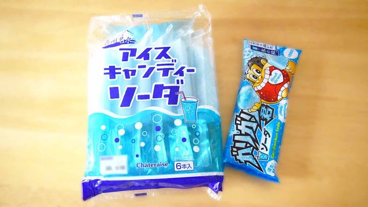 シャトレーゼ「アイスキャンディーソーダ」と赤城乳業「ガリガリ君ソーダ」