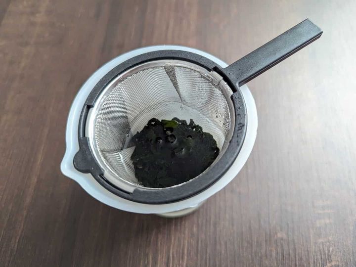 キャンドゥ 深型ティーストレーナー茶葉以外での 使用例