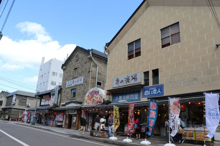 小樽のメインストリート・堺町通り